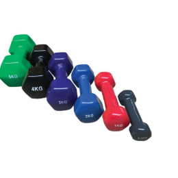 ვინილის ჰანტელები (1 , 4 კგ განტელი)