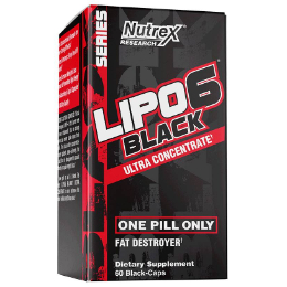 ცხიმისმწველი Lipo 6 Black Ultra concentrate