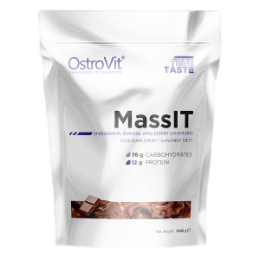 გეინერი OstroVit - Mass IT - 1000 g - Chocolate