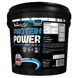 პროტეინი PROTEIN POWER - 4 კგ. არომატი: შოკოლადი 