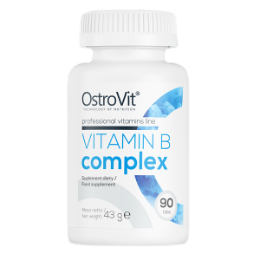 OstroVit - Vitamin B Complex - 90 tabs - Pure