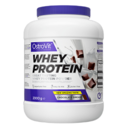 რძის პროტეინი OstroVit - Whey Protein - 2000 g - Chocolate