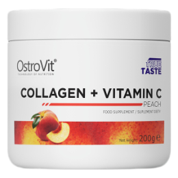 OstroVit - Collagen + Vitamin C  - 200 g - Peach