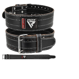 RDX სავარჯიშო ქამარი - POWERLIFTING LEATHER GYM BELT ზომა: S